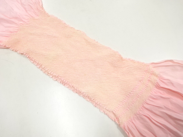 正絹　絞り　帯揚げ